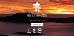 Desktop Screenshot of greatbearlakeoutdoors.com